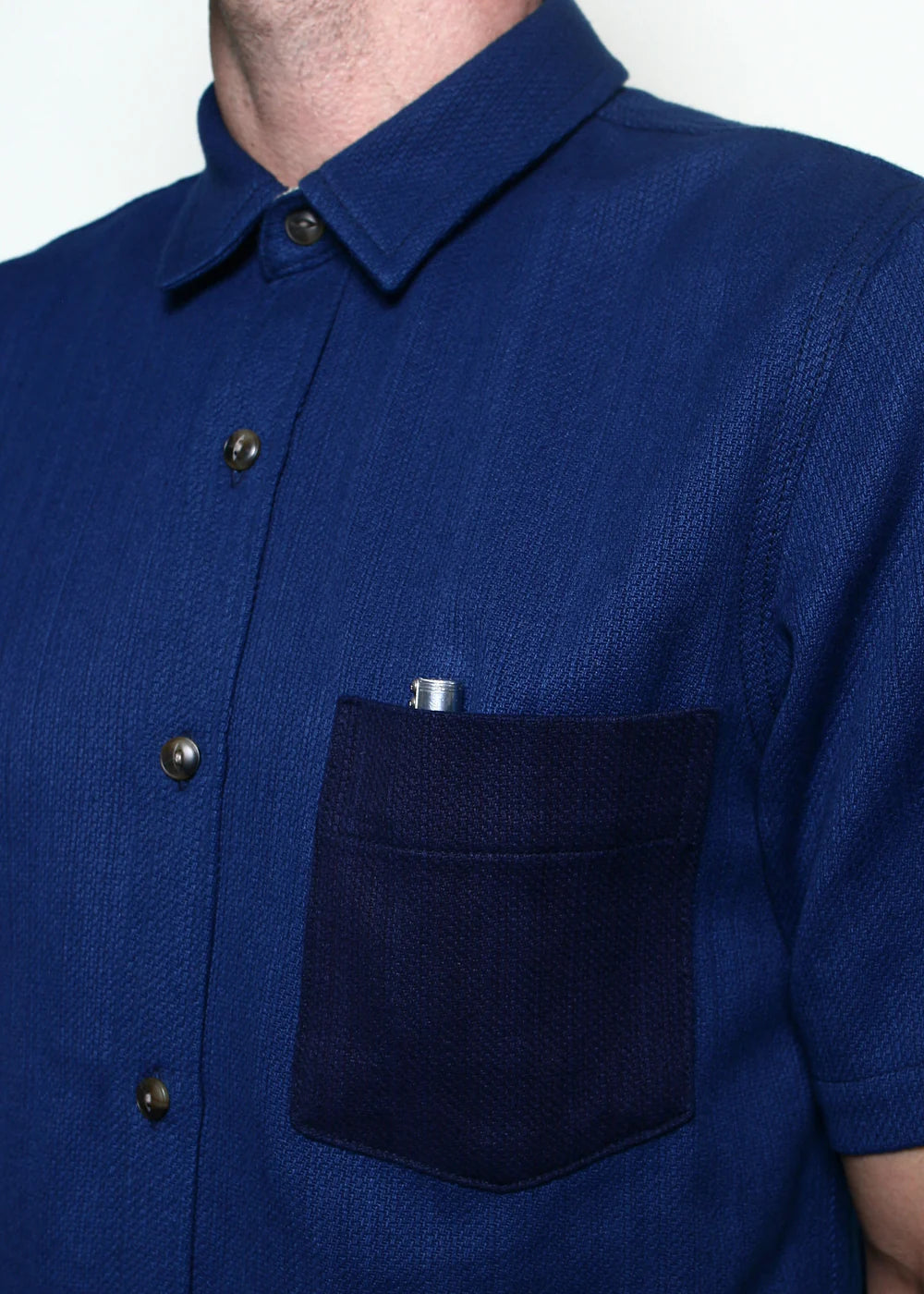 Rogue Territory Oxford Shirt - Indigo Selvedge Contrast