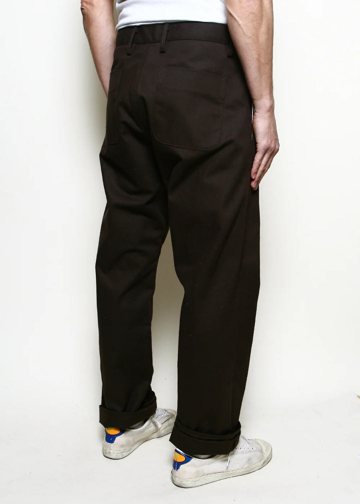 Rogue Territory Relaxed Trouser - Brown Selvedge Canvas