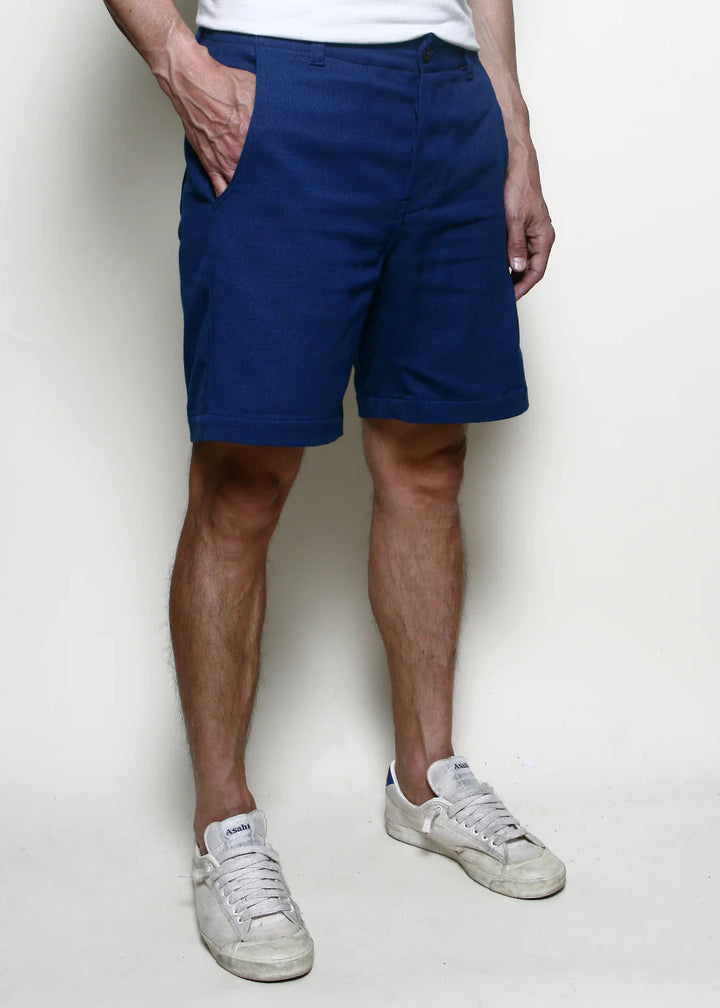 Rogue Territory Infantry Shorts - Indigo Selvedge Contrast