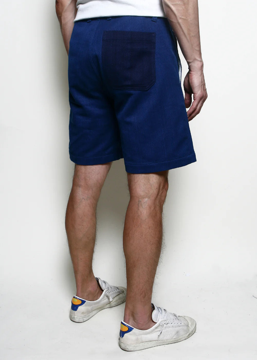 Rogue Territory Infantry Shorts - Indigo Selvedge Contrast