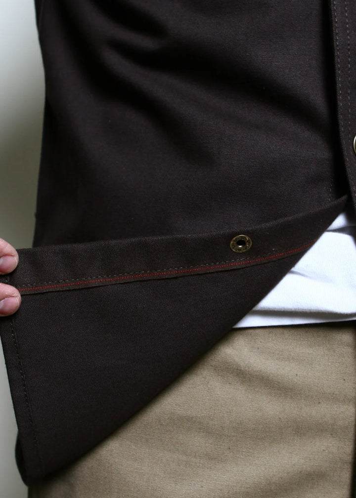 Rogue Territory Work Shirt - Brown Selvedge Canvas