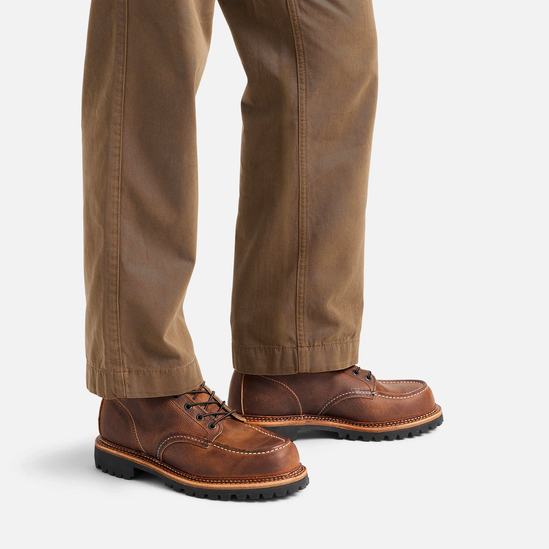 Red Wing Heritage 6-Inch Norway Moc in Copper Rough and Tough Scotch Grain - Style 8213