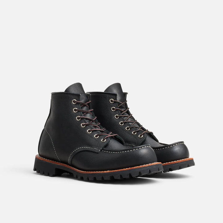 Red Wing Heritage Roughneck in Black Oil Slick Leather - Style 2949
