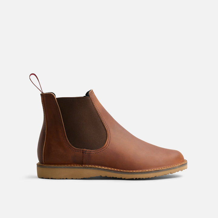 Red Wing Heritage Seconds Weekender Chelsea - Copper Rough & Tough Leather #3128D