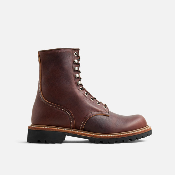 Red Wing Seconds - Logger Heritage #4585 - Men's Logger Leather Boot in Briar