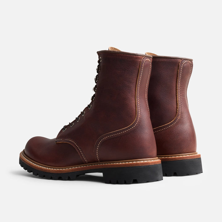 Red Wing Seconds - Logger Heritage #4585 - Men's Logger Leather Boot in Briar