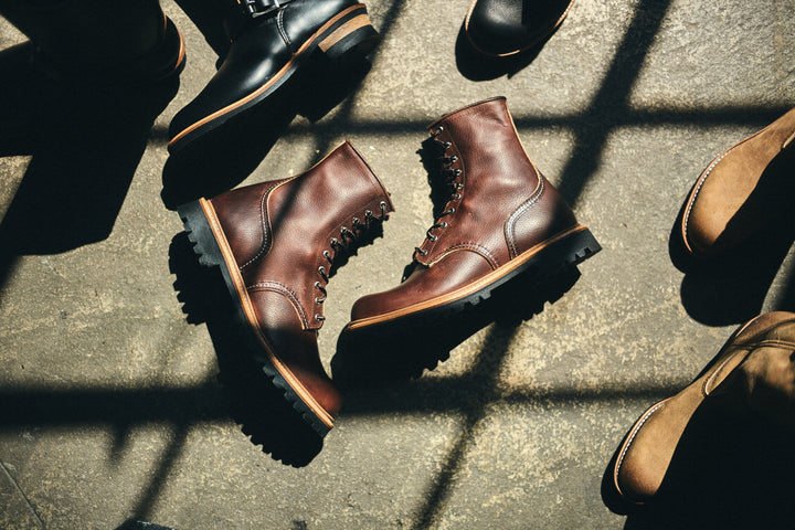 Red Wing Heritage 120th Anniversary Logger Boot in Briar Oil Slick - Style 4585