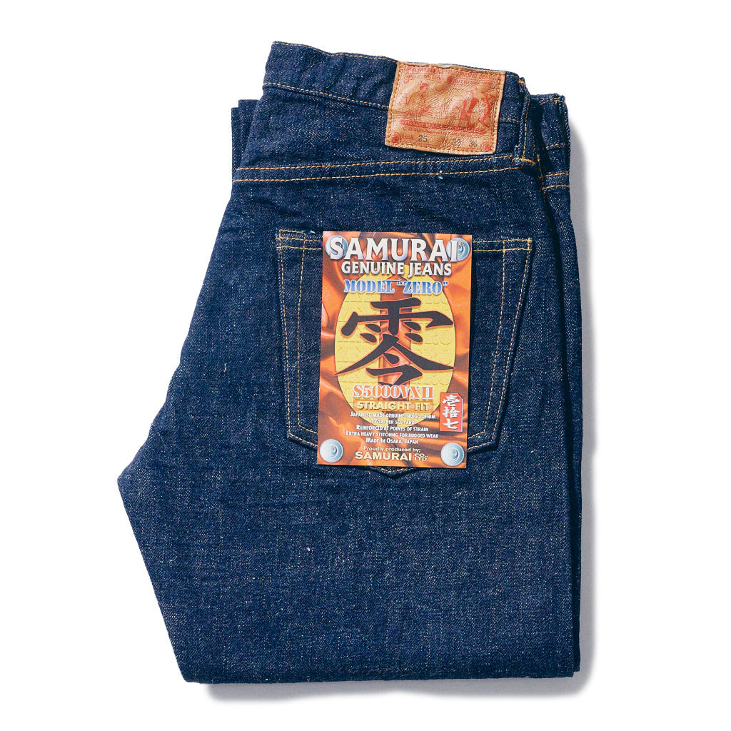 Samurai - S5000VXⅡ 17oz 零(ZERO) Model Slim Straight