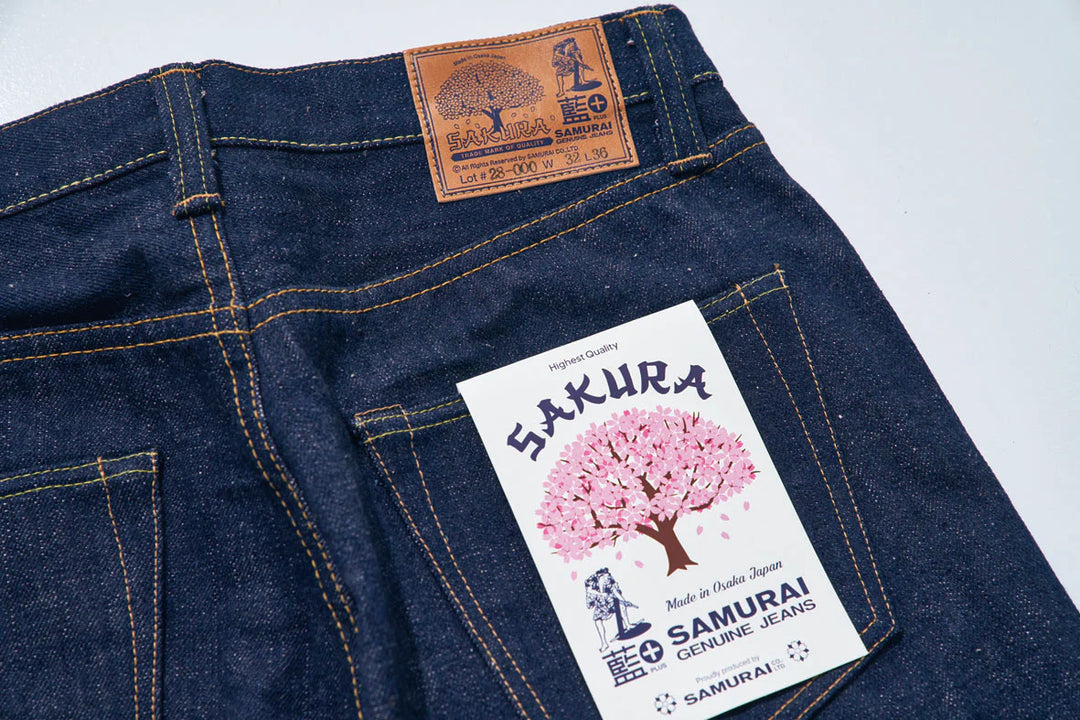 Samurai 18oz AI+ Sakura Selvedge [S500AX-SAKURA]