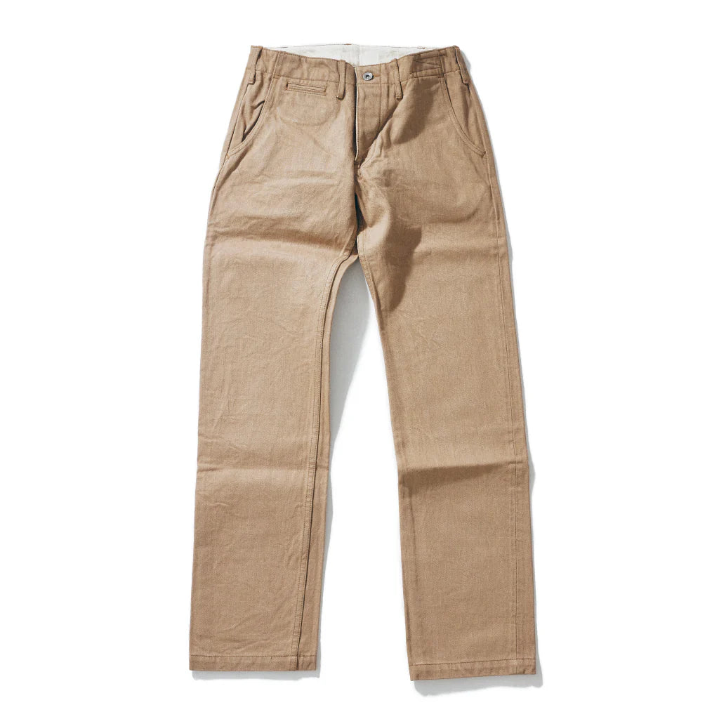 Samurai 15oz Heavy Chino Trousers [SJ42CP] - Khaki