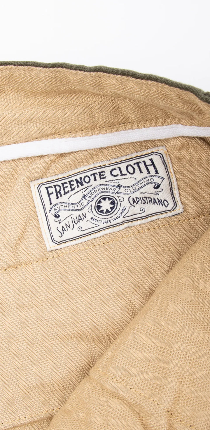 Freenote Cloth Workers Chino Slim Fit - Olive