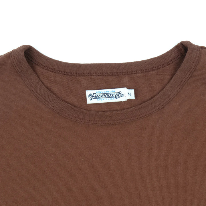 Freenote Cloth 13 Ounce Pocket T-Shirt - Chocolate