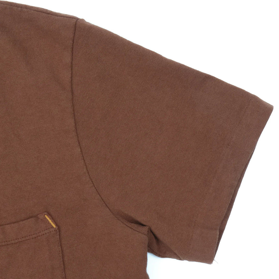 Freenote Cloth 13 Ounce Pocket T-Shirt - Chocolate