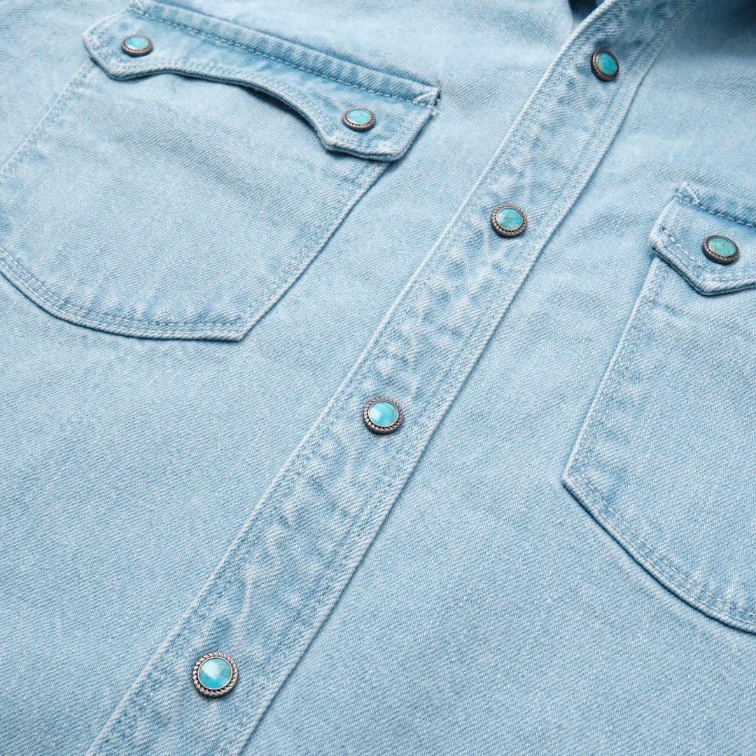 Freenote Cloth - Modern Western 11 Ounce Bleached Denim