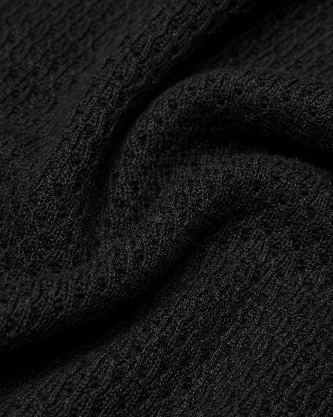 Reigning Champ - Cotton Linen Victor Polo in Black