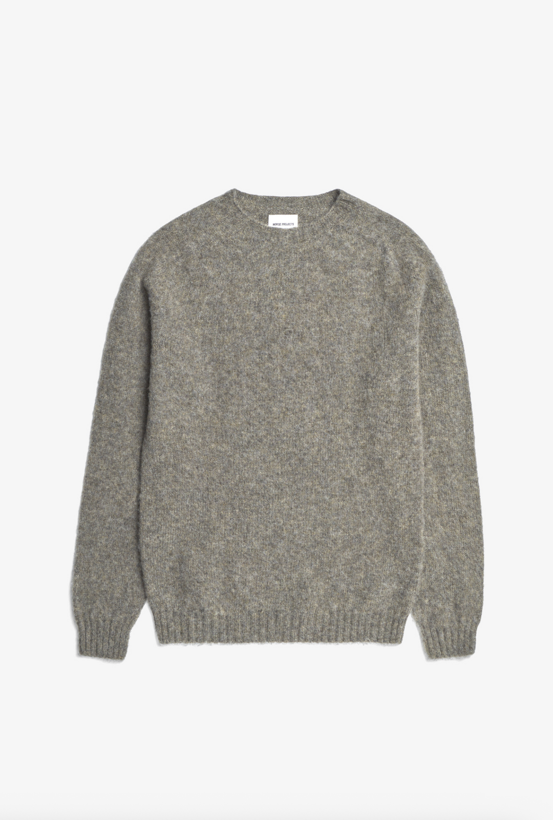 Norse Projects Birnir Brushed Lambswool - Walnut