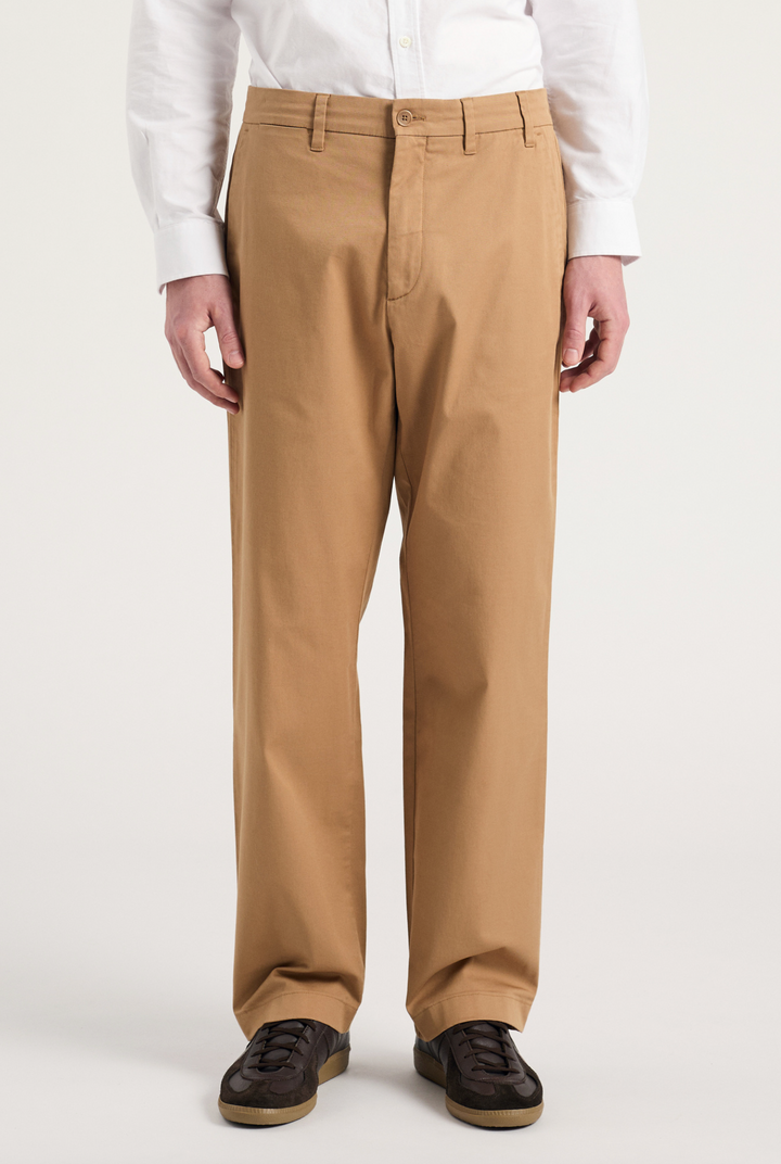 Norse Projects Standard Wide Chino - Utility Khaki