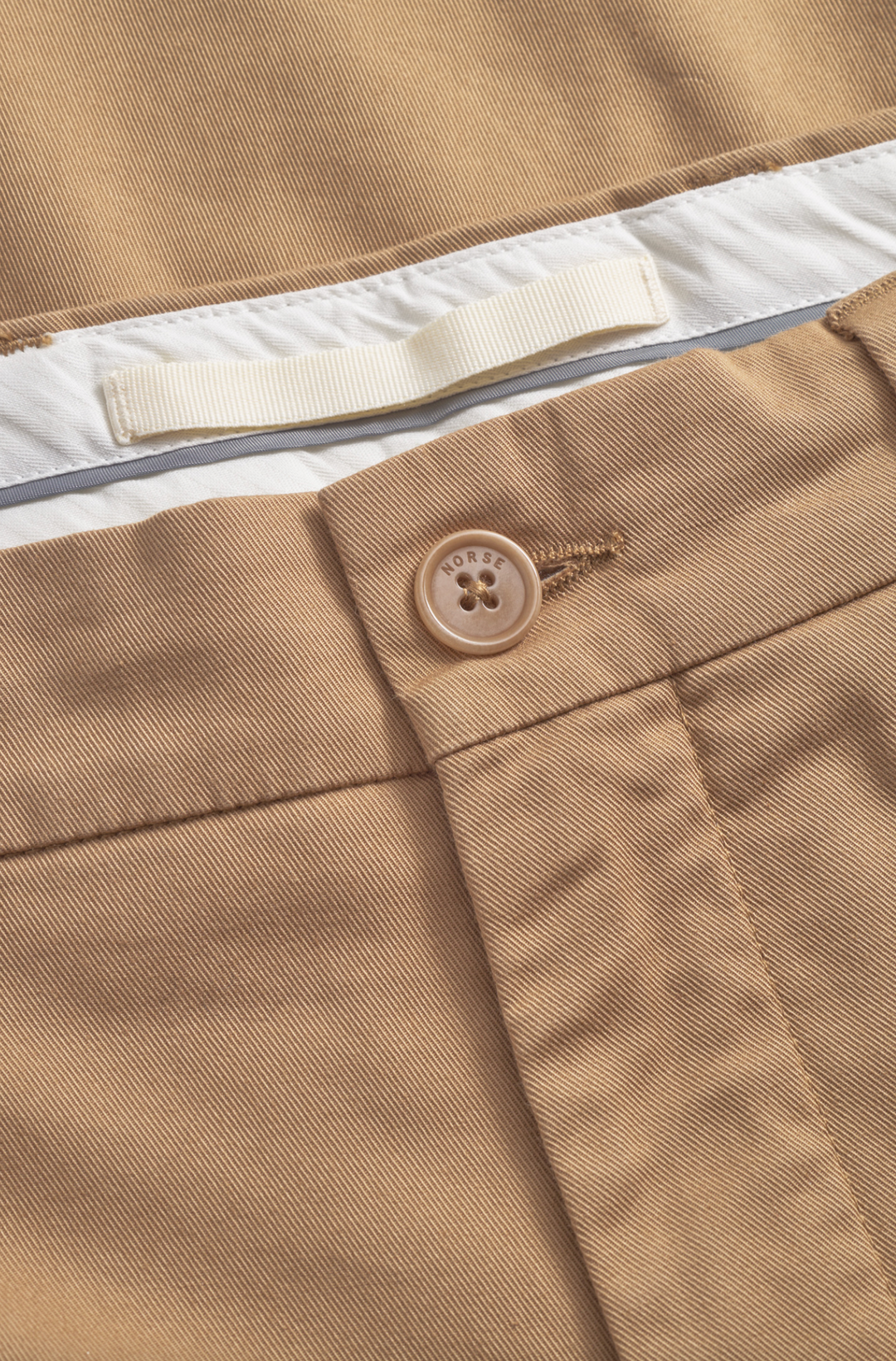 Norse Projects Standard Wide Chino - Utility Khaki