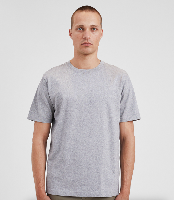Norse Projects Standard T-Shirt - Grey Melange