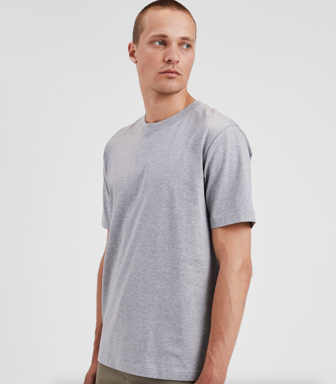 Norse Projects Standard T-Shirt - Grey Melange