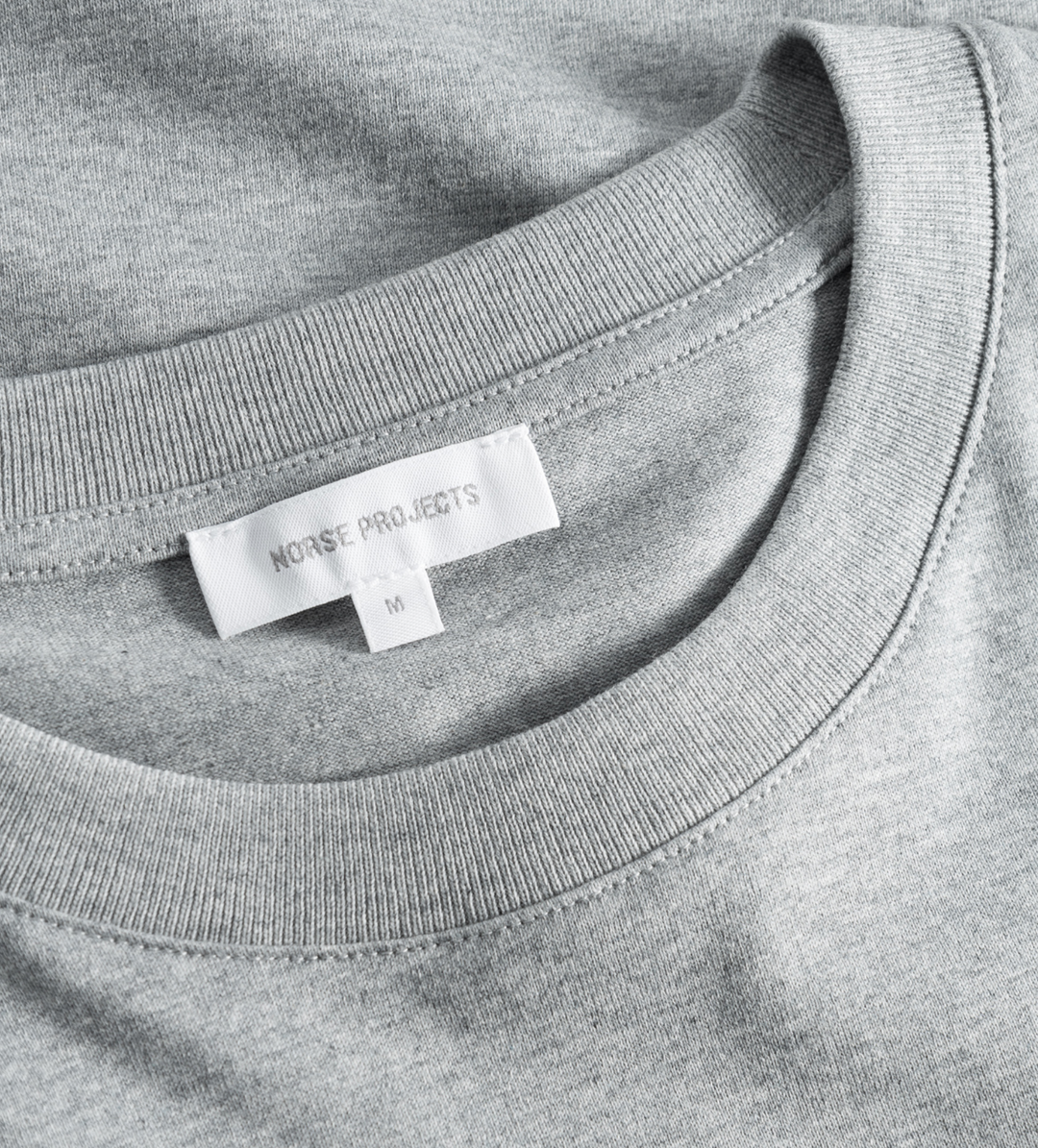 Norse Projects Standard T-Shirt - Grey Melange