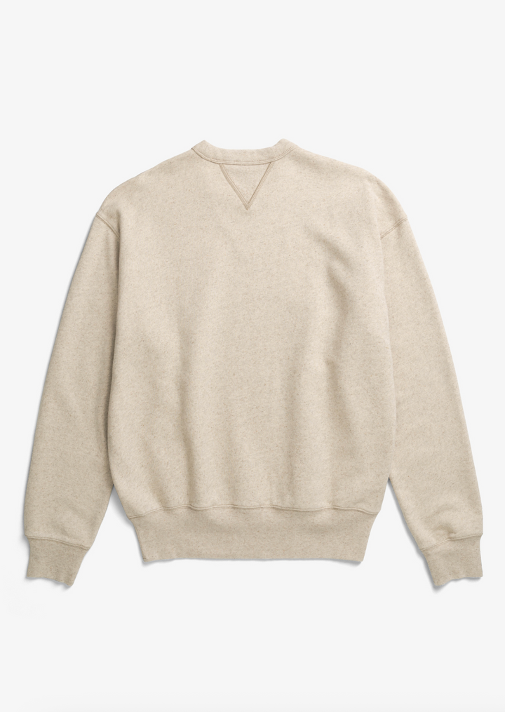Norse Projects Kulhuse Cotton Linen Loopback Sweatshirt - Natural