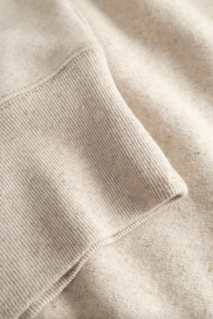 Norse Projects Kulhuse Cotton Linen Loopback Sweatshirt - Natural