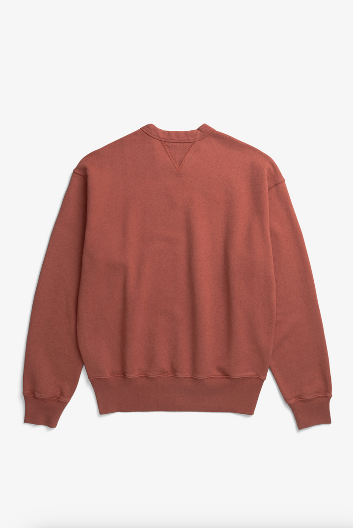 Norse Projects Kulhuse Cotton Linen Loopback Sweatshirt - Cowhide