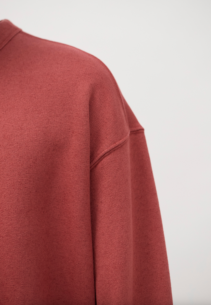 Norse Projects Kulhuse Cotton Linen Loopback Sweatshirt - Cowhide