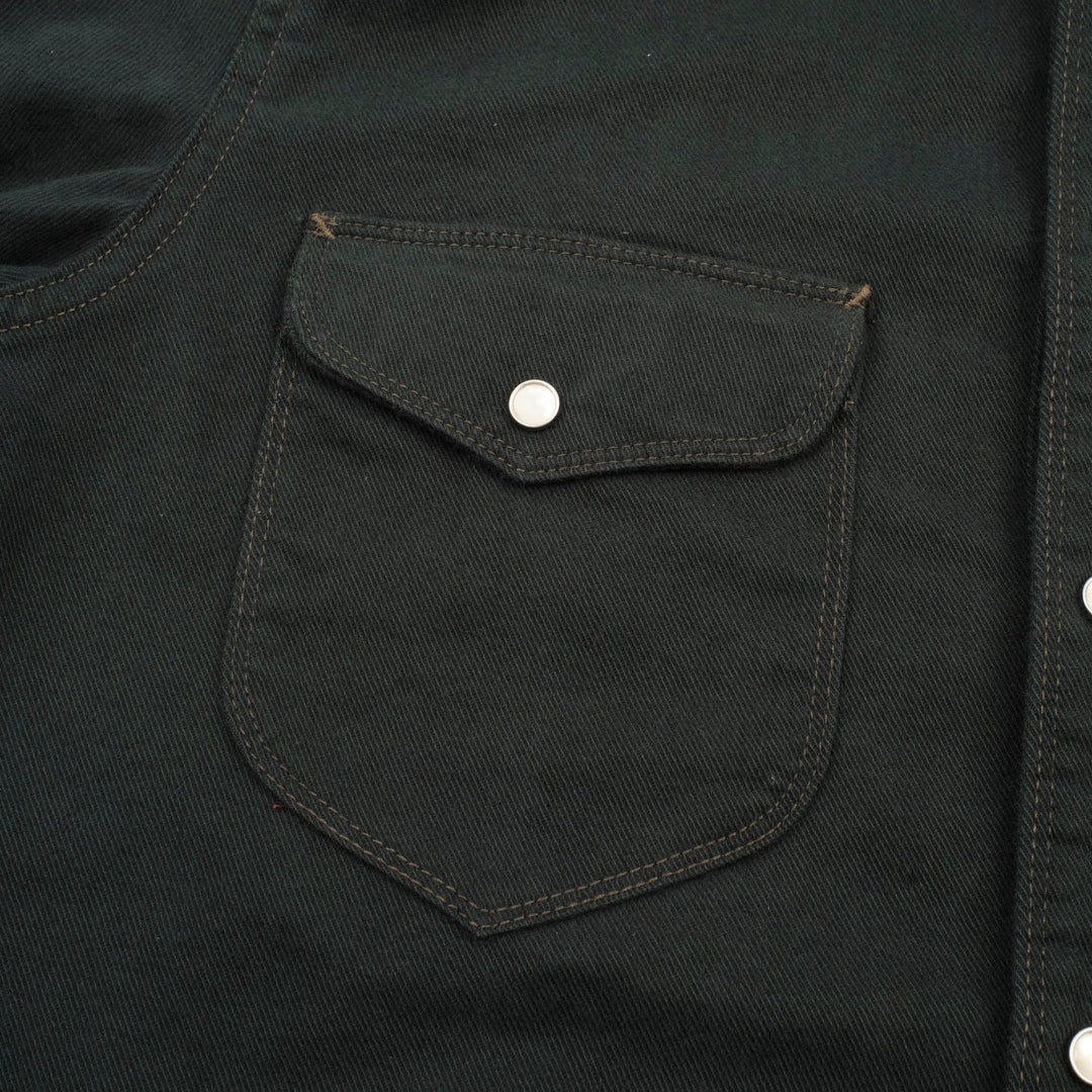 Freenote Cloth - Bodie LS- Forest Twill