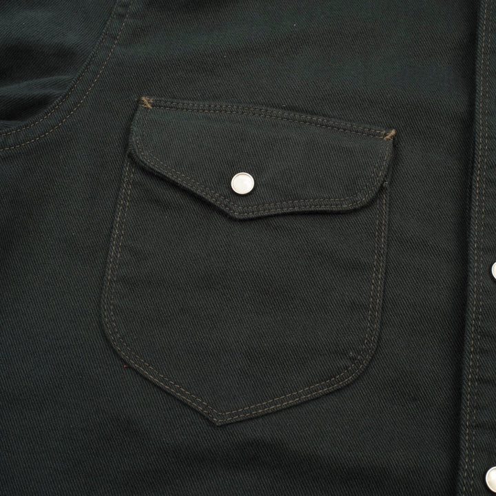 Freenote Cloth - Bodie LS- Forest Twill