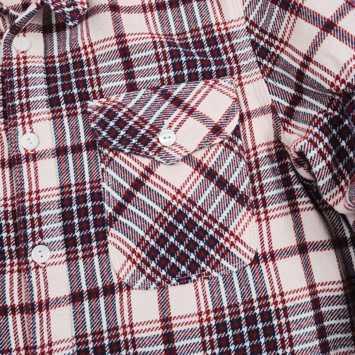 Freenote Cloth Wells - Alpine White Plaid