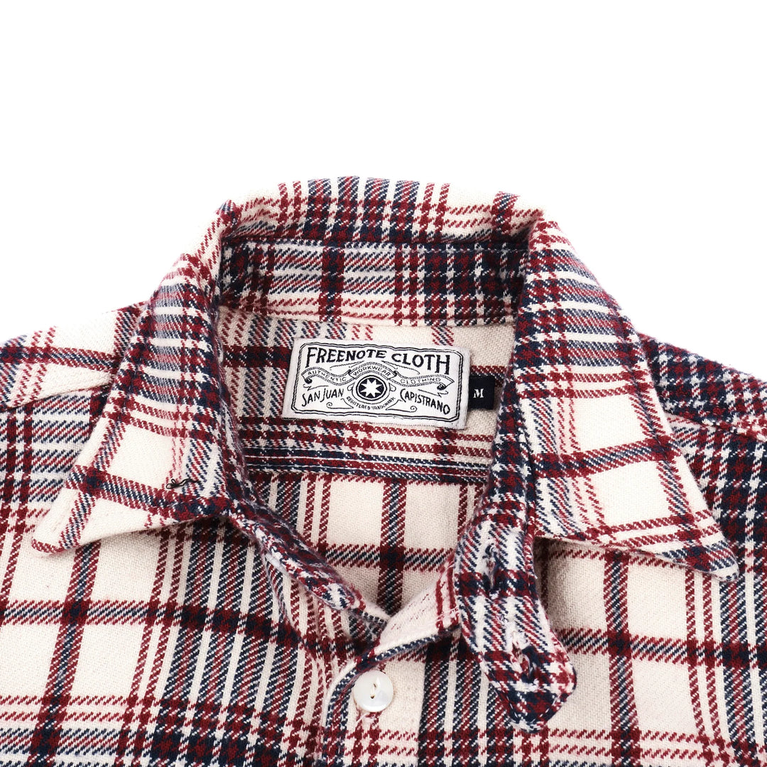Freenote Cloth Wells - Alpine White Plaid