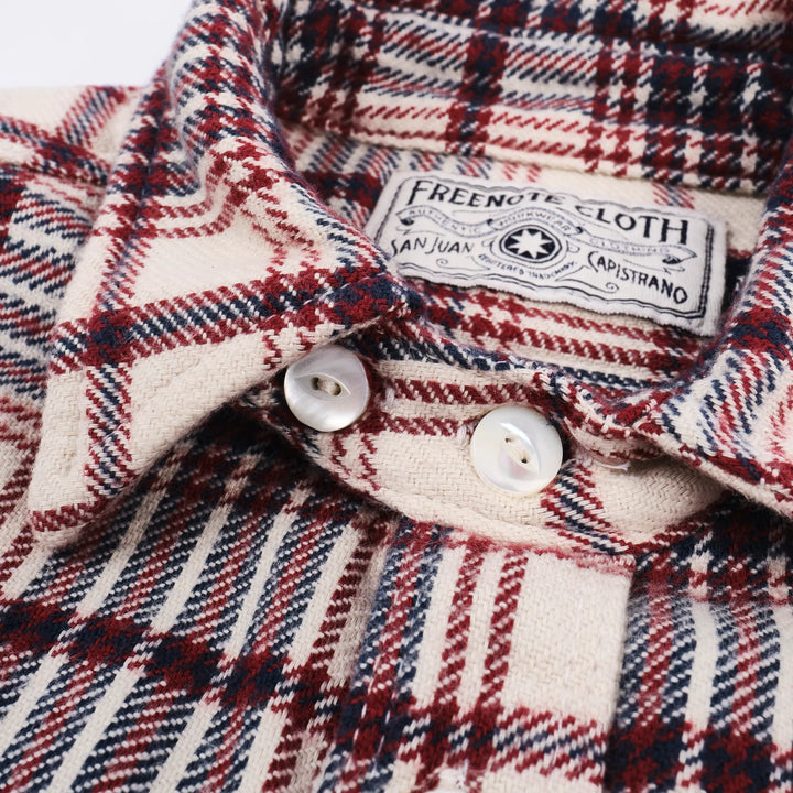 Freenote Cloth Wells - Alpine White Plaid