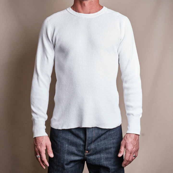 Freenote Cloth Long Sleeve Thermal - White