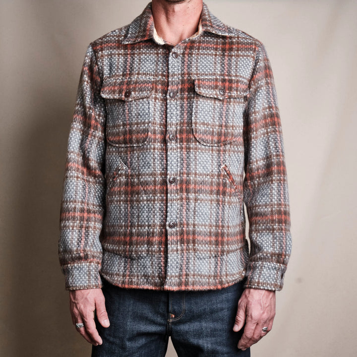 Freenote Cloth Mendon Hexagon Dobby Wool Plaid