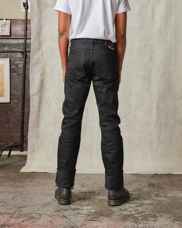 Tellason 13.5oz Japanese Selvedge Jeans - Black Ankara