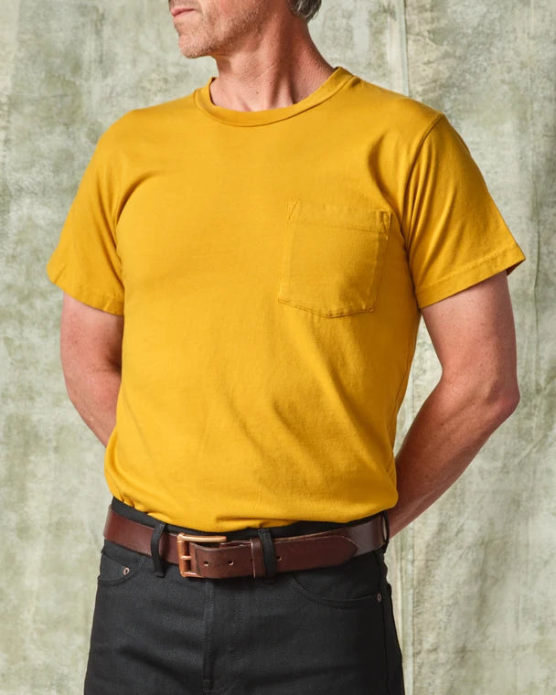 Tellason Pocket Tee - Gold