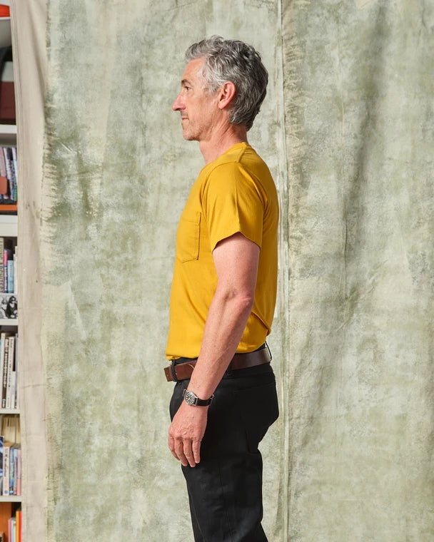 Tellason Pocket Tee - Gold