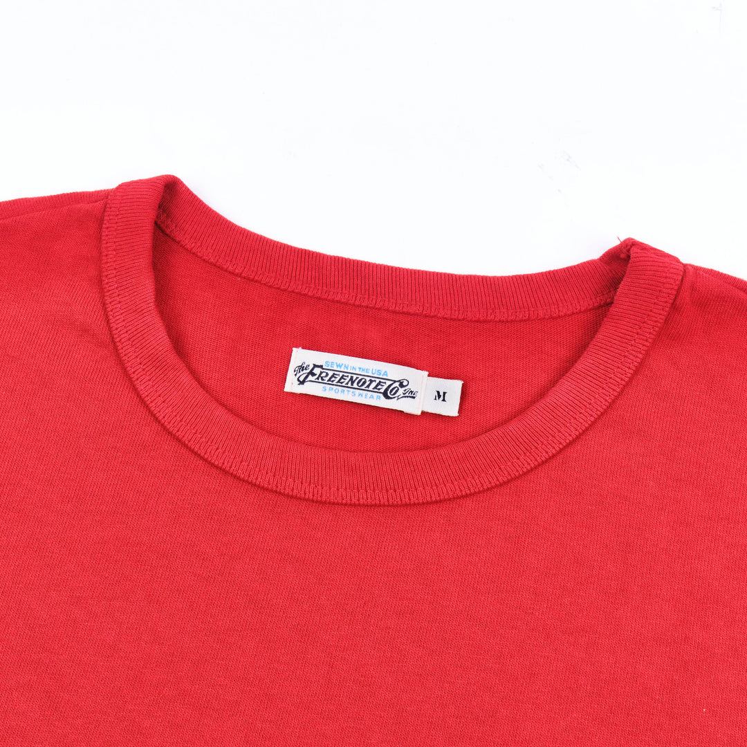 Freenote Cloth 13 Ounce Pocket T-Shirt - Vintage Red