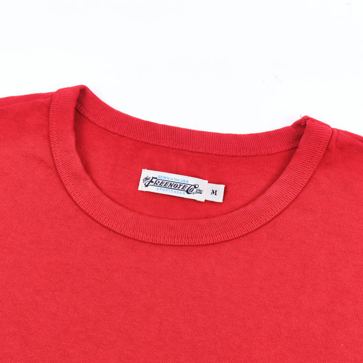Freenote Cloth 13 Ounce Pocket T-Shirt - Vintage Red