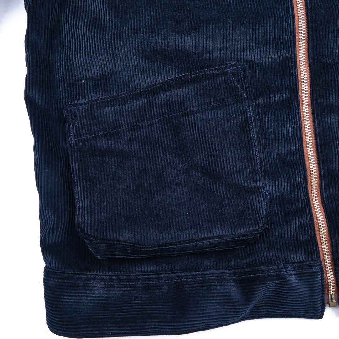 Freenote Cloth Meeks Jacket - Navy Corduroy