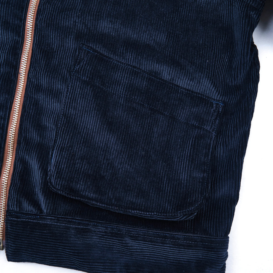 Freenote Cloth Meeks Jacket - Navy Corduroy