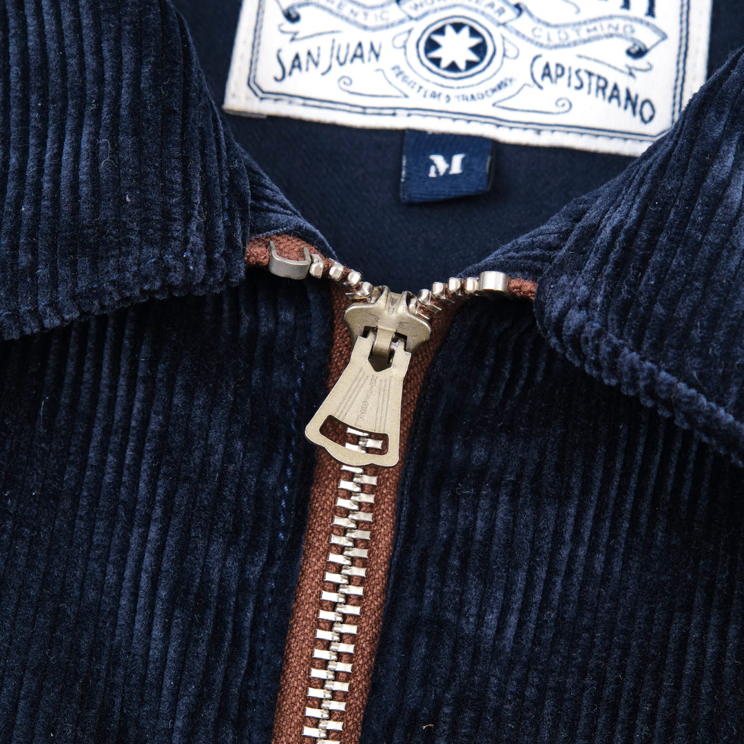 Freenote Cloth Meeks Jacket - Navy Corduroy