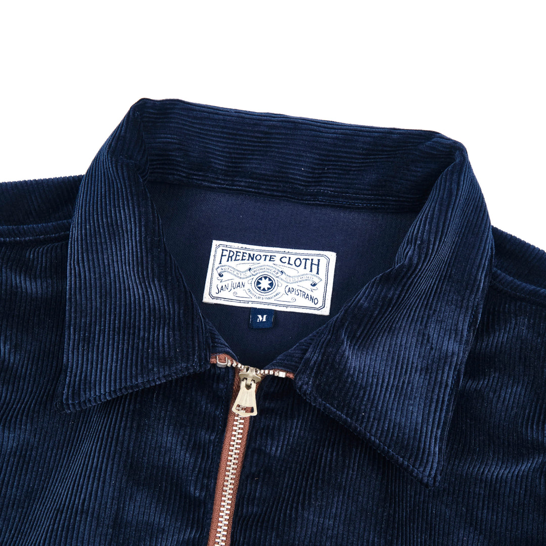 Freenote Cloth Meeks Jacket - Navy Corduroy