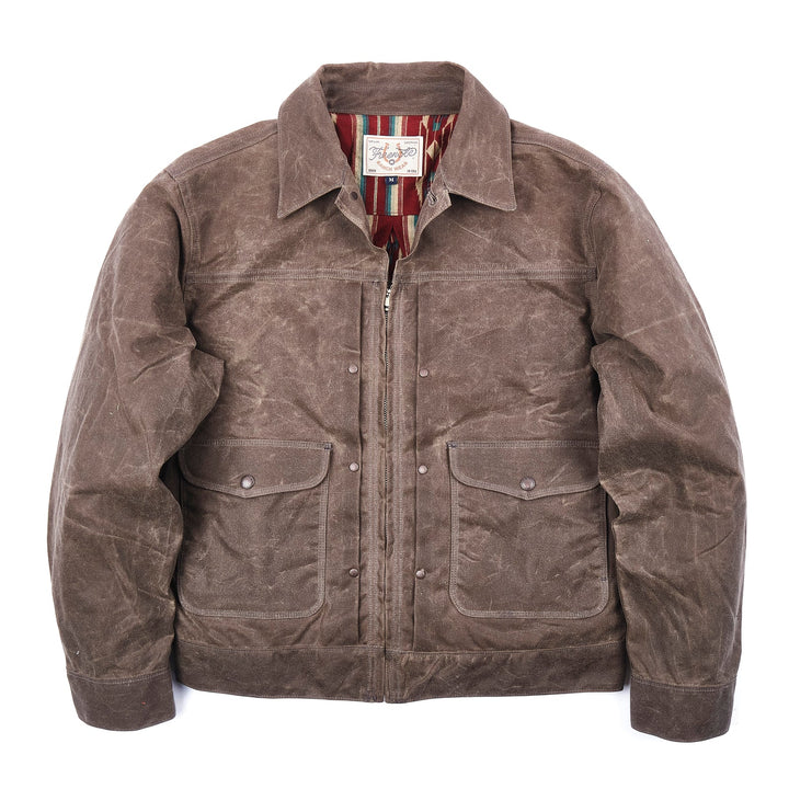 Freenote Cloth- Faro Jacket 10 oz Waxed Canvas- OAK