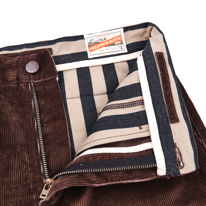 Freenote Cloth Deck Pant - Chocolate Corduroy