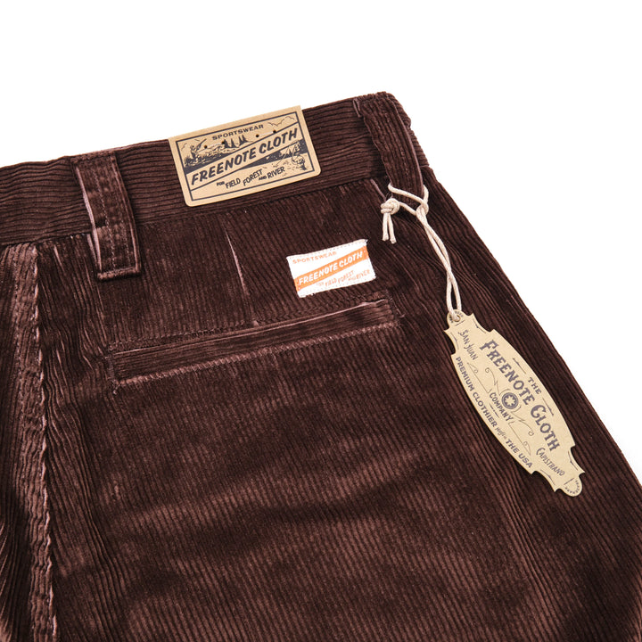 Freenote Cloth Deck Pant - Chocolate Corduroy