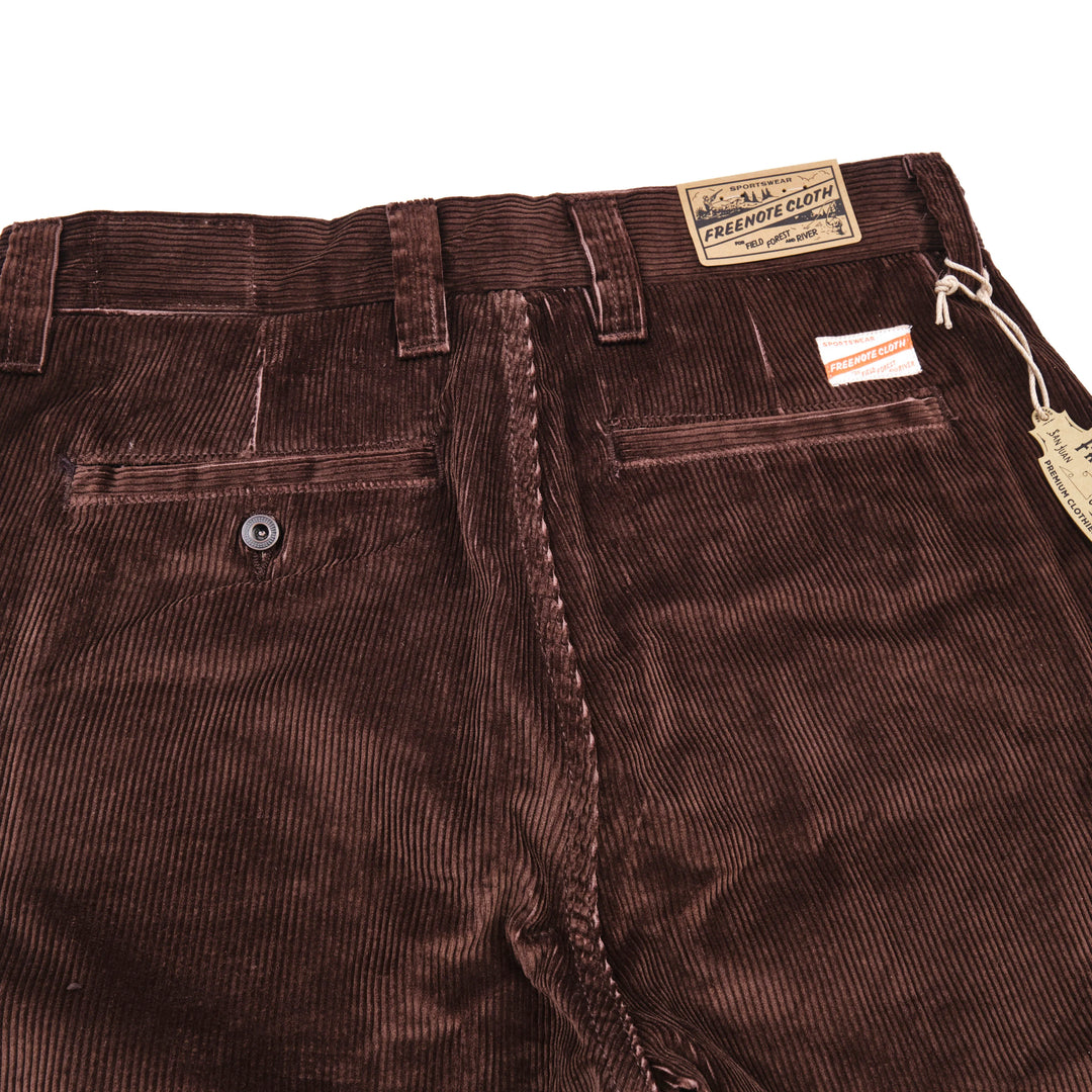 Freenote Cloth Deck Pant - Chocolate Corduroy