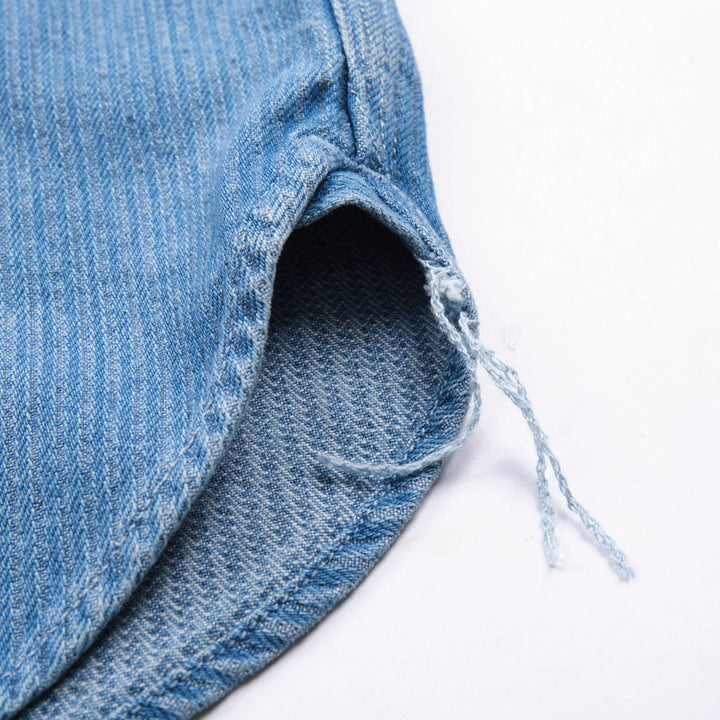 Freenote Cloth Lambert - Bleach Indigo Cord